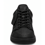 Kool Kiy Dress Low Black Leather Shoes-front