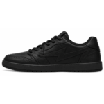 Kool Kiy Dress Low Black Leather Shoes-left side