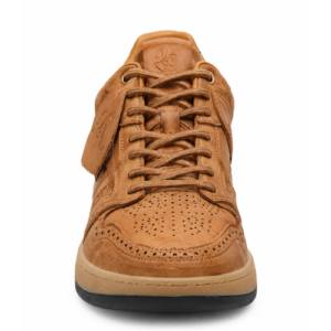 Kool Kiy Dress Low Brown Leather Shoes-front