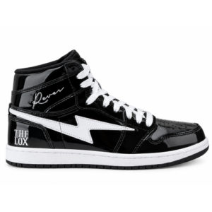 Kool Kiy Reves Black and White Sneakers