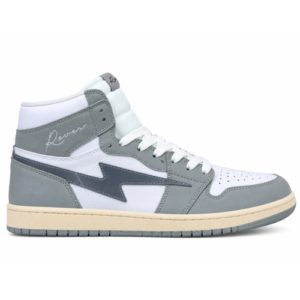 Kool Kiy Reves Grey and White Sneakers